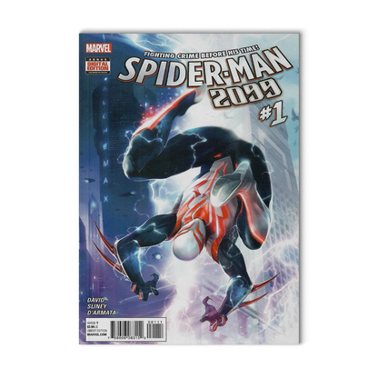 Spiderman 2099 #1 Fighting Crime Before His Time