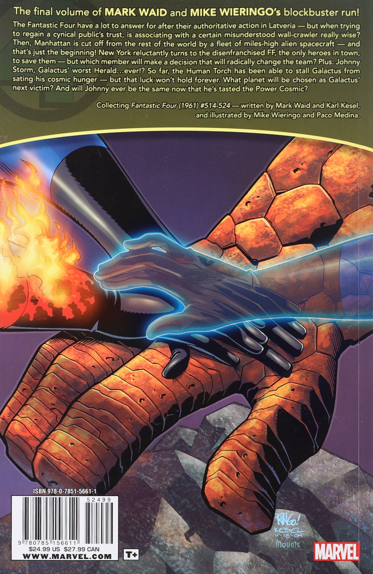 Marvel Fantastic Four Ultimate Collection #4 Trade Paperback