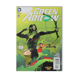 Green Arrow #46 (2016) Looney Tuens Variant Cover
