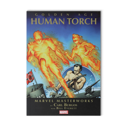 Vintage Comic Book Golden Age Human Torch Marvel Masterworks Carl Burgos