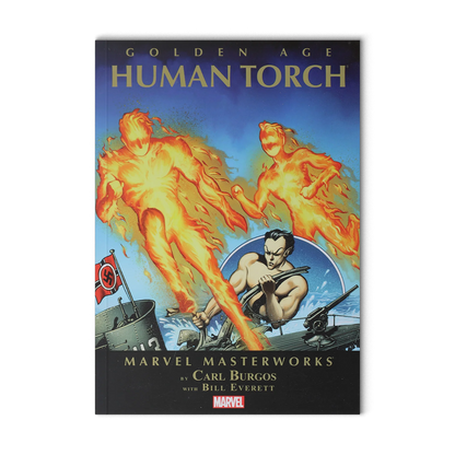 Vintage Comic Book Golden Age Human Torch Marvel Masterworks Carl Burgos