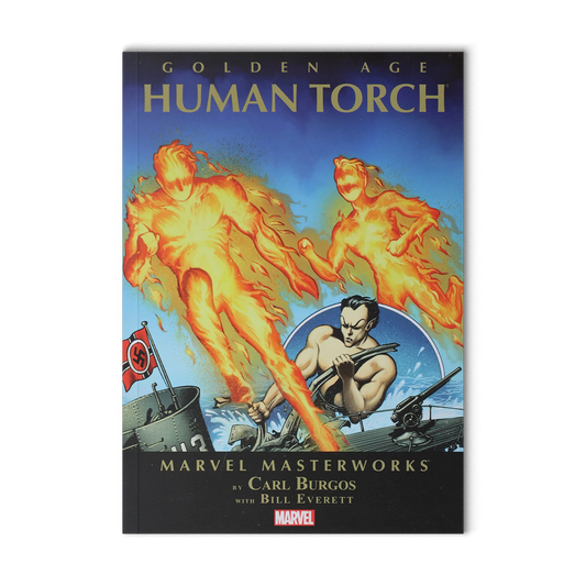 Vintage Comic Book Golden Age Human Torch Marvel Masterworks Carl Burgos