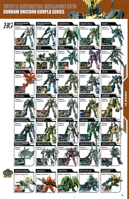 Gunpla Navigation Catalogue 2013 Bandai Gunpla
