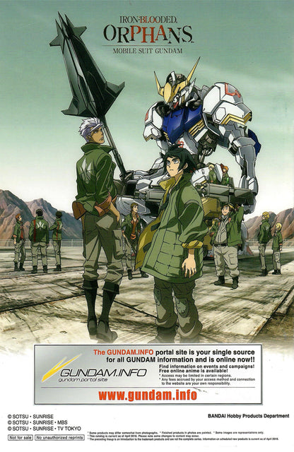 Gunpla Gundam Navigation Catalogue ONLY April 2016 BANDAI - Authentic Original