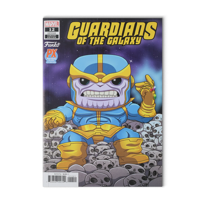 Marvel Comics GUARDIANS OF THE GALAXY (2019) #12 THANOS FUNKO POP! Variant Cover