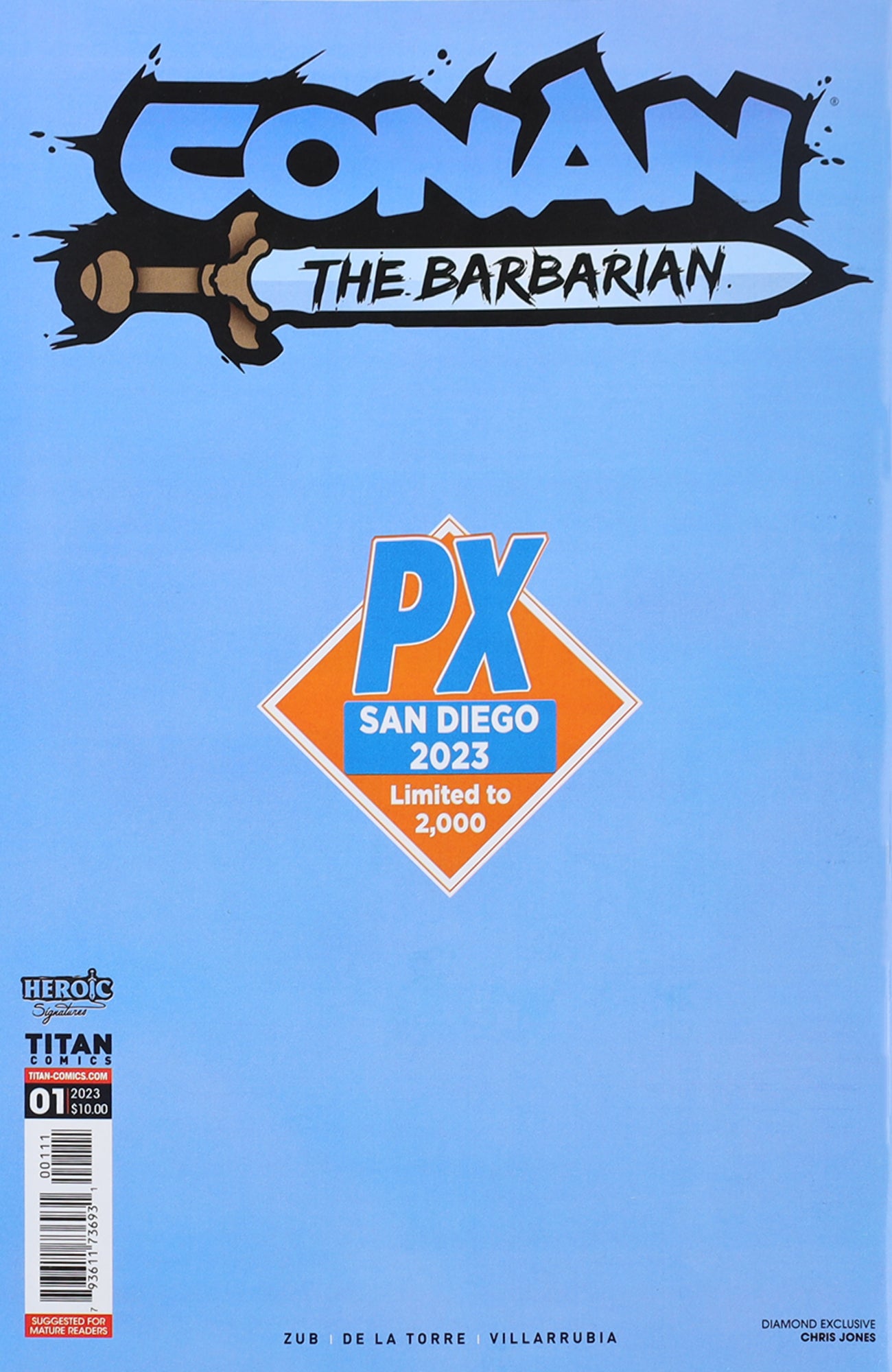 Conan The Barbarian #1 - 2023 Gaslamp Quarter