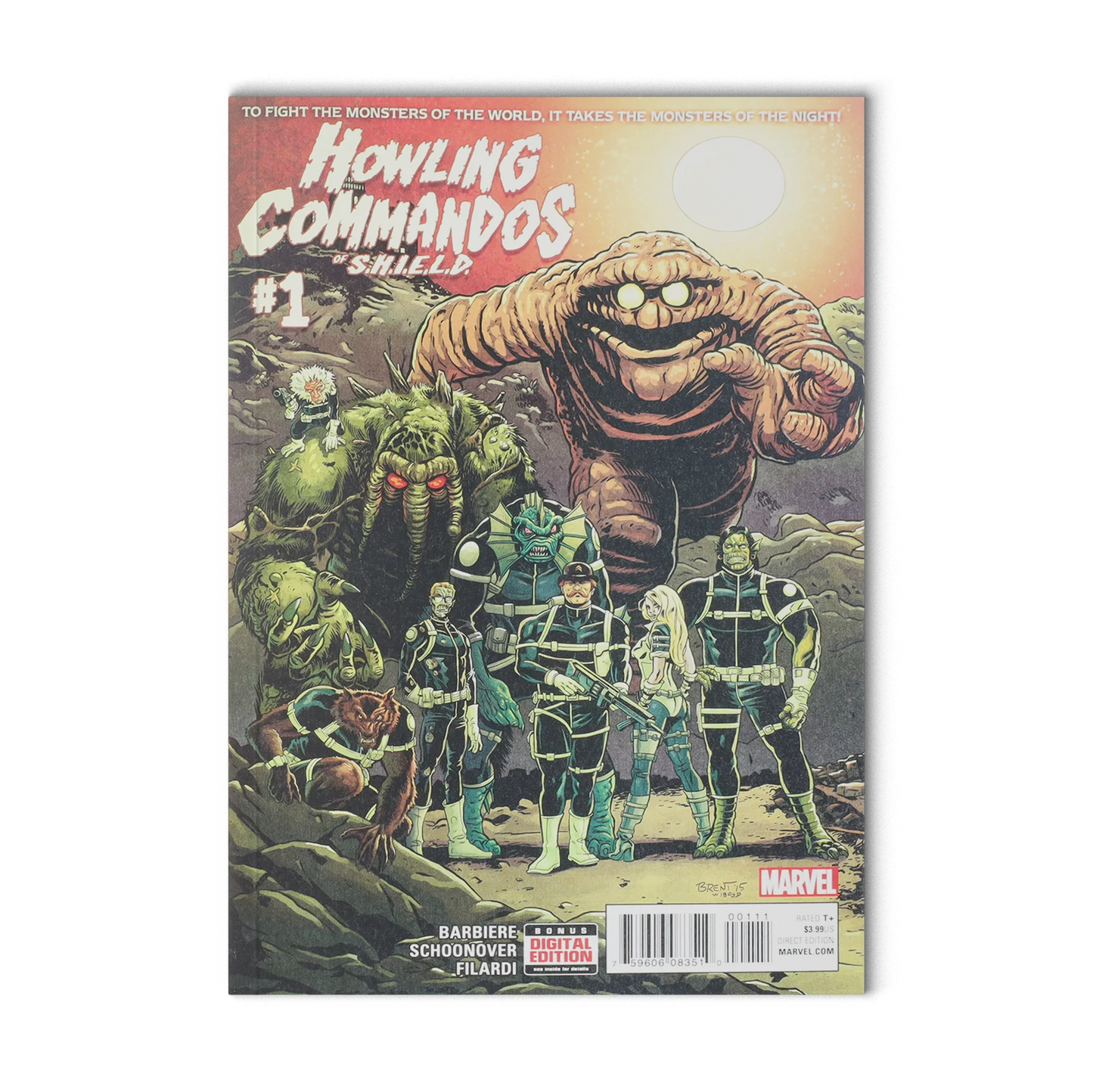 Howling Commandos of S.H.I.E.L.D. #1 (Marvel Comics December 2015)