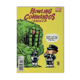HOWLING COMMANDOS of S.H.I.E.L.D. #1 Skottie Young VARIANT 2015