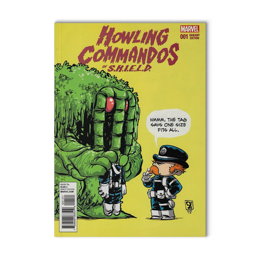 HOWLING COMMANDOS of S.H.I.E.L.D. #1 Skottie Young VARIANT 2015