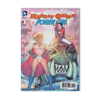 HARLEY QUINN AND POWER GIRL #1 AMANDA CONNER PALMIOTTI ROUX