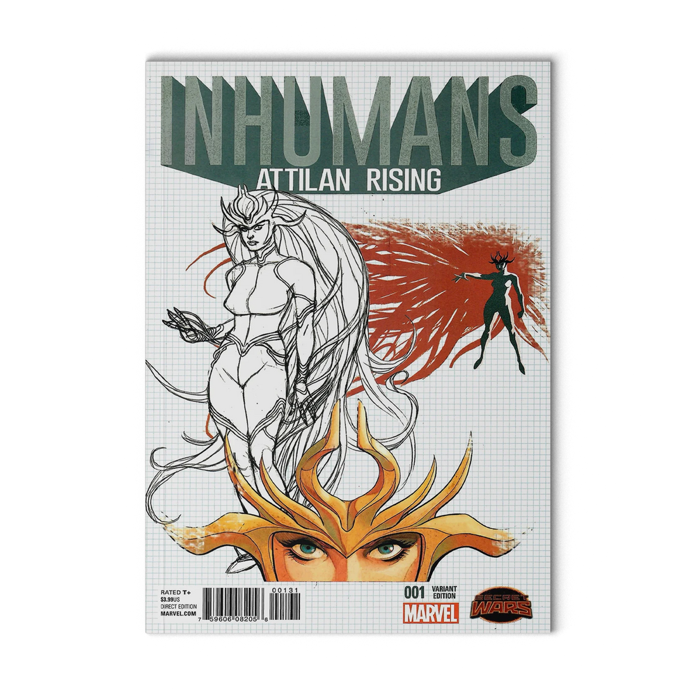 Inhumans Attilan Rising 1B Johnson 1:25 Variant