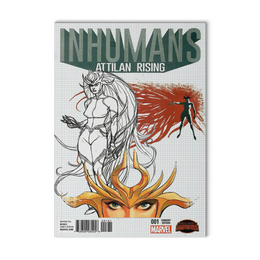 Inhumans Attilan Rising 1B Johnson 1:25 Variant