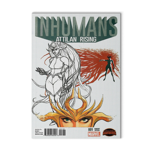 Inhumans Attilan Rising 1B Johnson 1:25 Variant