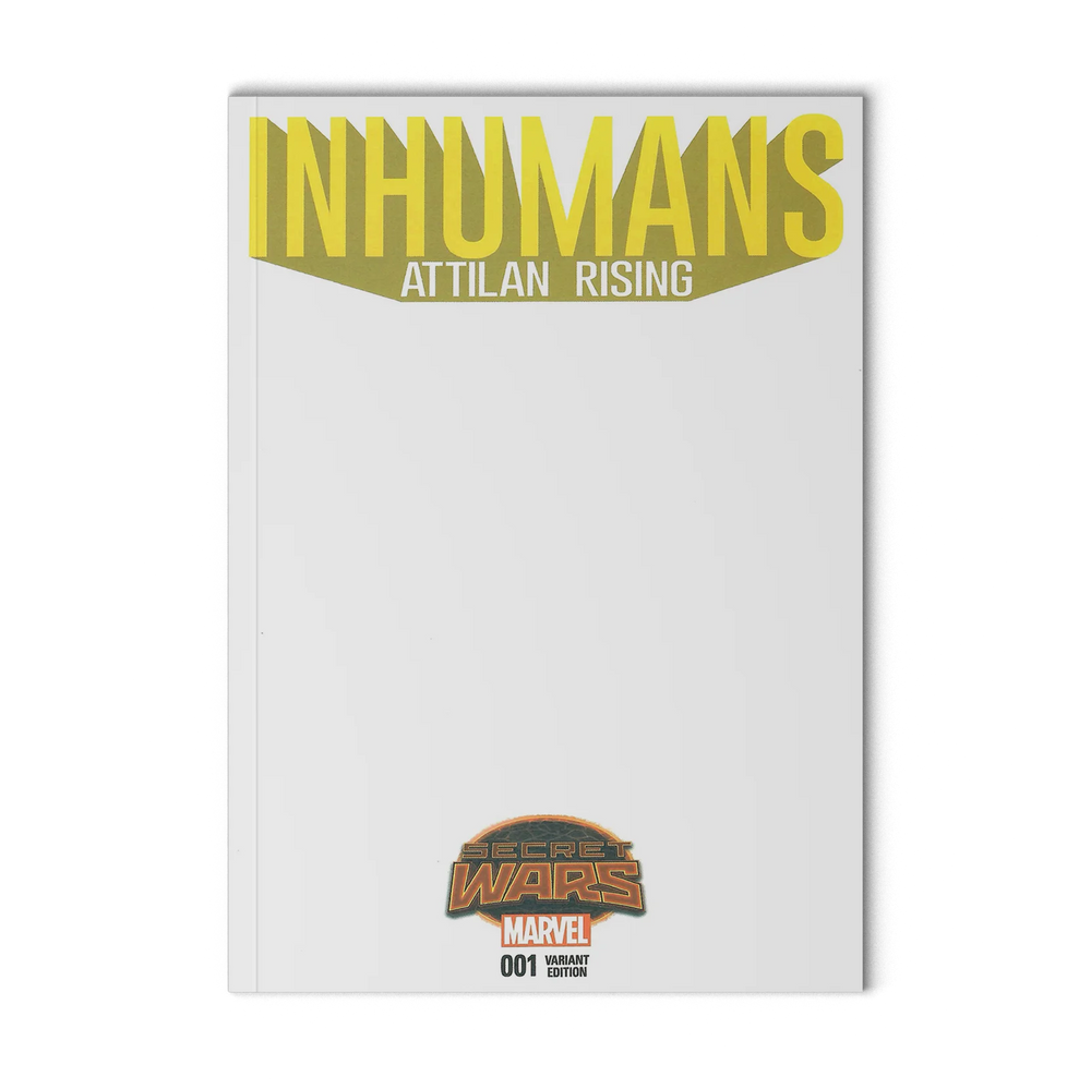 INHUMANS ATTILAN RISING #1 (2015) BLANK SKETCH VARIANT COVER