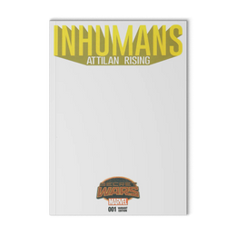 INHUMANS ATTILAN RISING #1 (2015) BLANK SKETCH VARIANT COVER