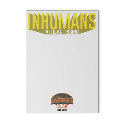 INHUMANS ATTILAN RISING #1 (2015) BLANK SKETCH VARIANT COVER