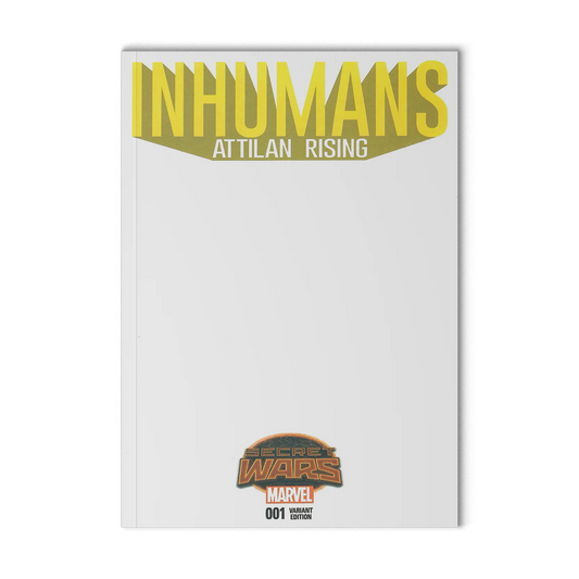 INHUMANS ATTILAN RISING #1 (2015) BLANK SKETCH VARIANT COVER