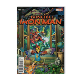 Invincible Iron Man #1Q (2ND SERIES) MARVEL Comics 2015 VF/NM Variant Cover