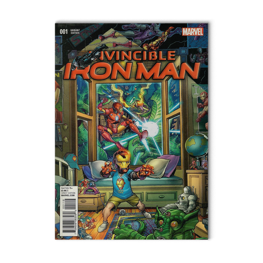 Invincible Iron Man #1Q (2ND SERIES) MARVEL Comics 2015 VF/NM Variant Cover