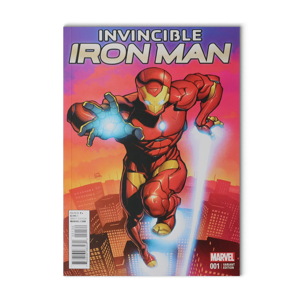 invincible Iron-Man Comic 1 First Print Cover L Ryan Stegman Variant 2015 Marvel