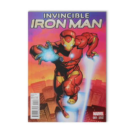 invincible Iron-Man Comic 1 First Print Cover L Ryan Stegman Variant 2015 Marvel