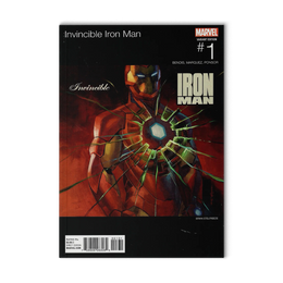 Invincible Iron Man #1 Brian Stelfreeze Hip-Hop (Marvel Comics December 2015)