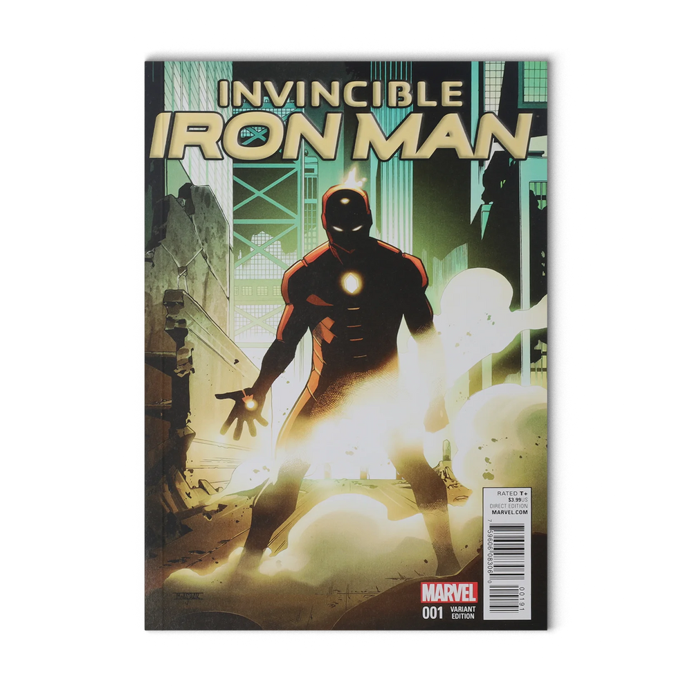 invincible Iron-Man Comic 1 First Print Cover M Asrar Variant 2015 Bendis Marvel