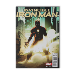 invincible Iron-Man Comic 1 First Print Cover M Asrar Variant 2015 Bendis Marvel