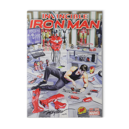 INVINCIBLE IRON MAN #1 DYNAMIC FORCES (Signed by Mike Mayhew)