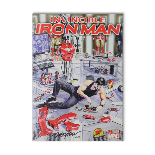 INVINCIBLE IRON MAN #1 DYNAMIC FORCES (Signed by Mike Mayhew)