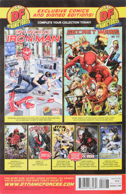 INVINCIBLE IRON MAN #1 DYNAMIC FORCES (Signed by Mike Mayhew)