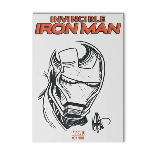 Invincible Iron Man 001 Variant Edition - signed