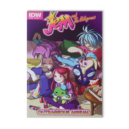 Jem and the Holograms Outrageous Annual 1SUB VF 2015 Stock Image