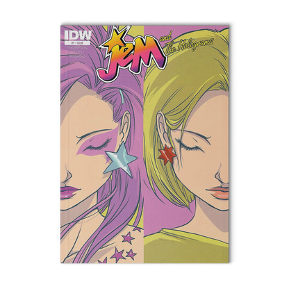 Jem and the Holograms #7 Cover A-Emma Vieceli (IDW Publishing September 2015)