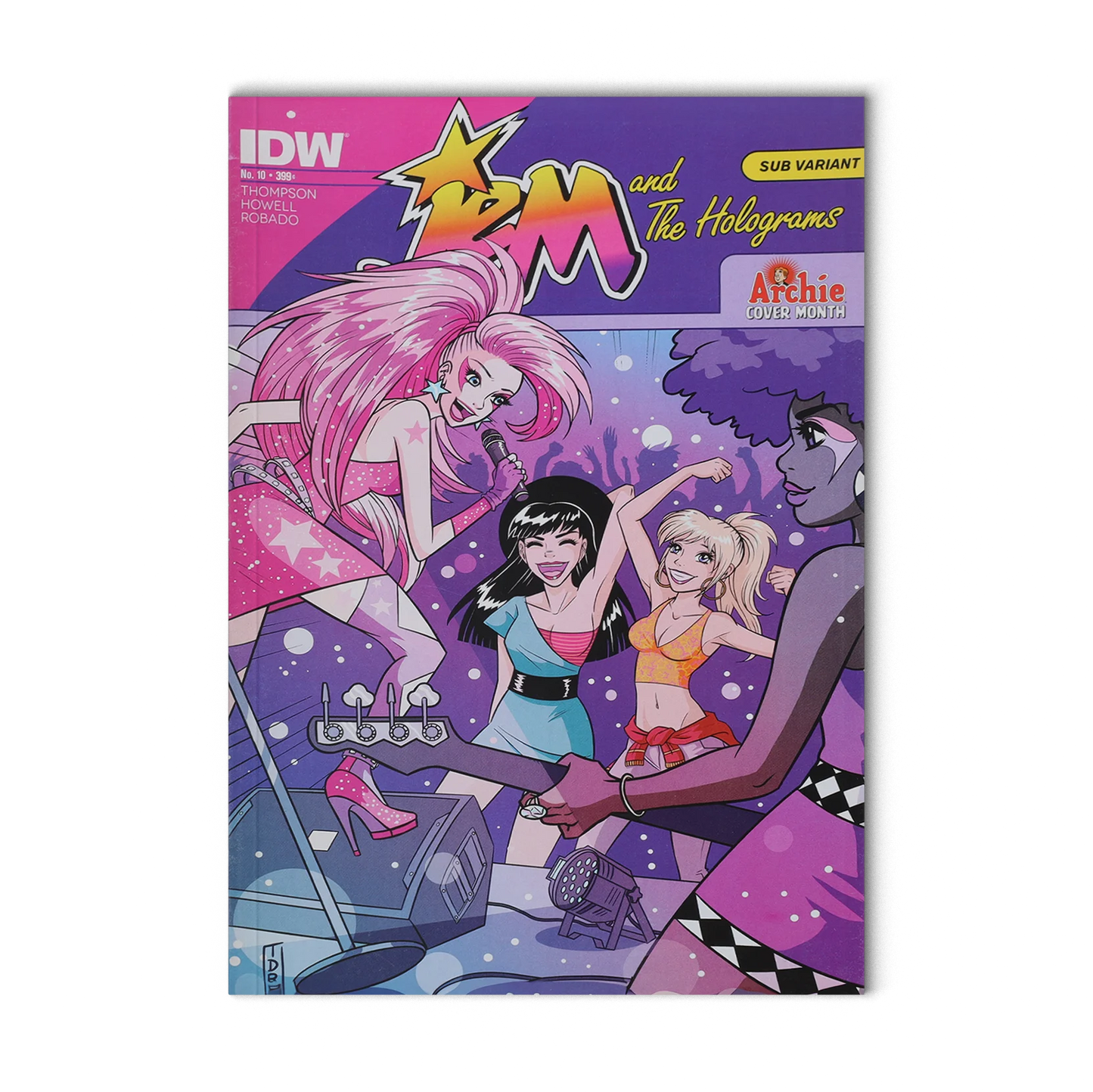 Jem and the Holograms No.10 Sub Vairant 2015