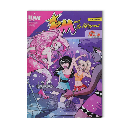 Jem and the Holograms No.10 Sub Vairant 2015