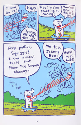 Johnny Boo: Johnny Boo Zooms to the Moon (Johnny Boo Book 6) (Series #6) (Hardcover)