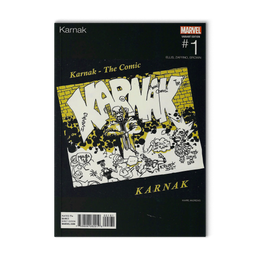Karnak #1 Kaare Andrews 'hip-Hop' (Marvel Comics December 2015)
