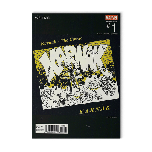 Karnak #1 Kaare Andrews 'hip-Hop' (Marvel Comics December 2015)