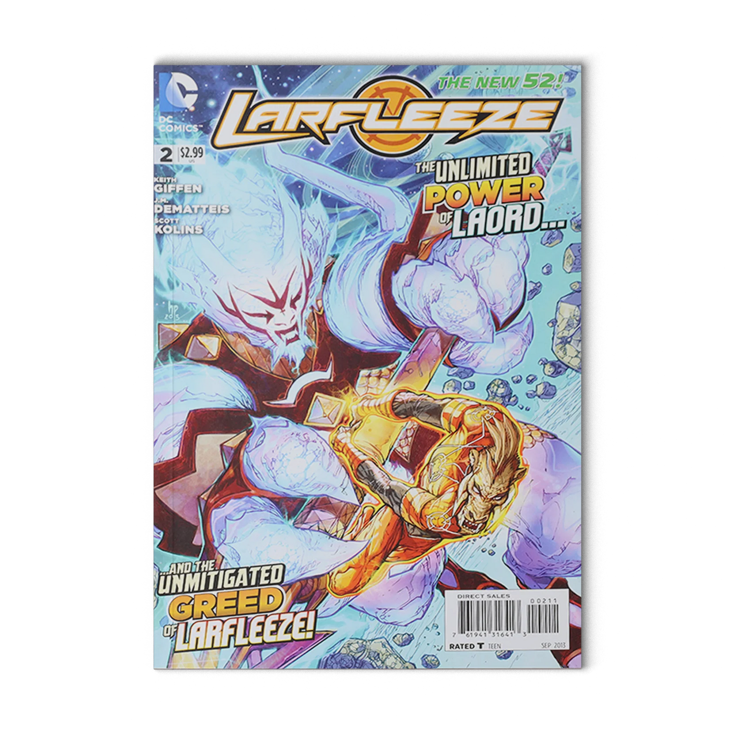 Larfleeze #2 FN; DC | New 52 Giffen DeMatteis