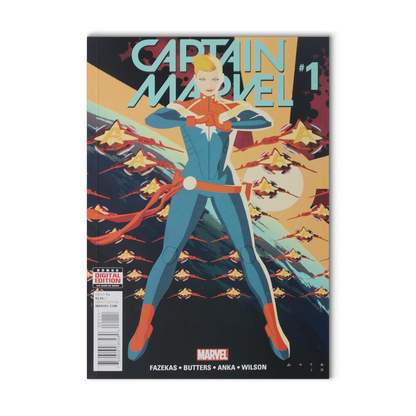 Marvel Captain Marvel #1 2016 Carol Danvers