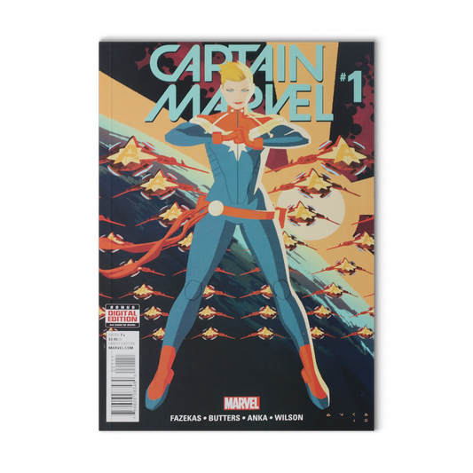 Marvel Captain Marvel #1 2016 Carol Danvers
