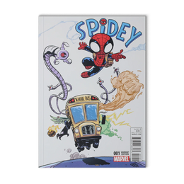 Spidey #1 Skottie Young Variant Marvel 2015