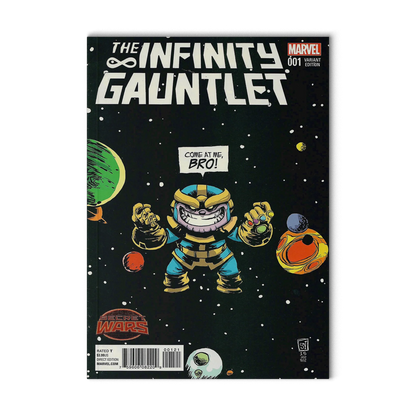 Marvel Infinity Gauntlet #1 (2015, Skottie Young Variant)