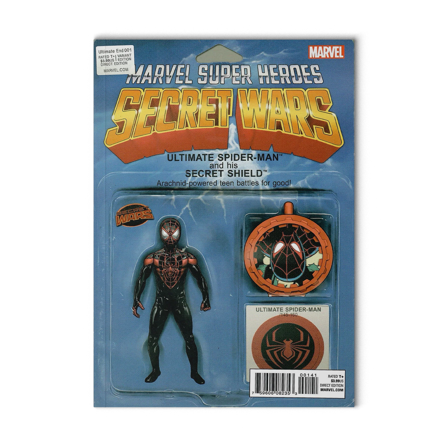 Ultimate End #1 Marvel Comic Book 2015 Spider-Man Action Figure Secret Wars