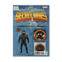 Ultimate End #1 Marvel Comic Book 2015 Spider-Man Action Figure Secret Wars