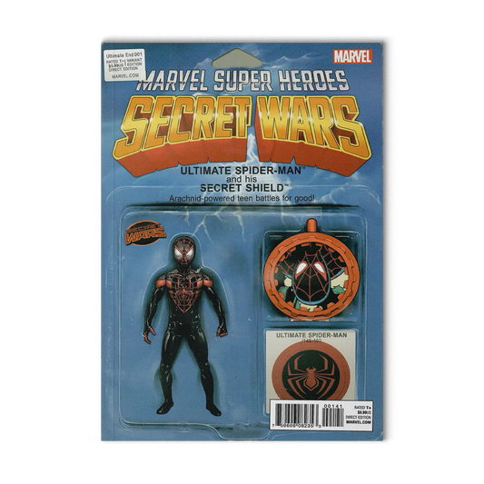 Ultimate End #1 Marvel Comic Book 2015 Spider-Man Action Figure Secret Wars