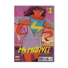 Ms. Marvel #1 Vf (Jan 2016, Marvel) Kamala Khan, Miyazawa, Alphona, Herring - Digital Edition
