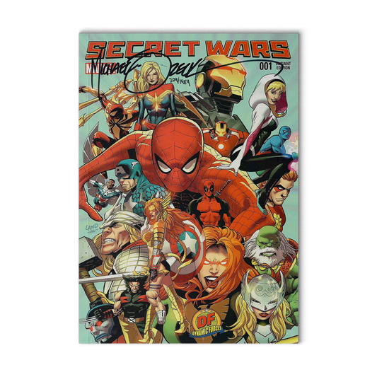 Marvel Secret Wars #1 (2015, Dynamic Forces Exclusive Cover signed by Mike Zeck)