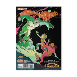 2016 Marvel Unbeatable Squirrel Girl #003 Direct Edition (Bag & Board)